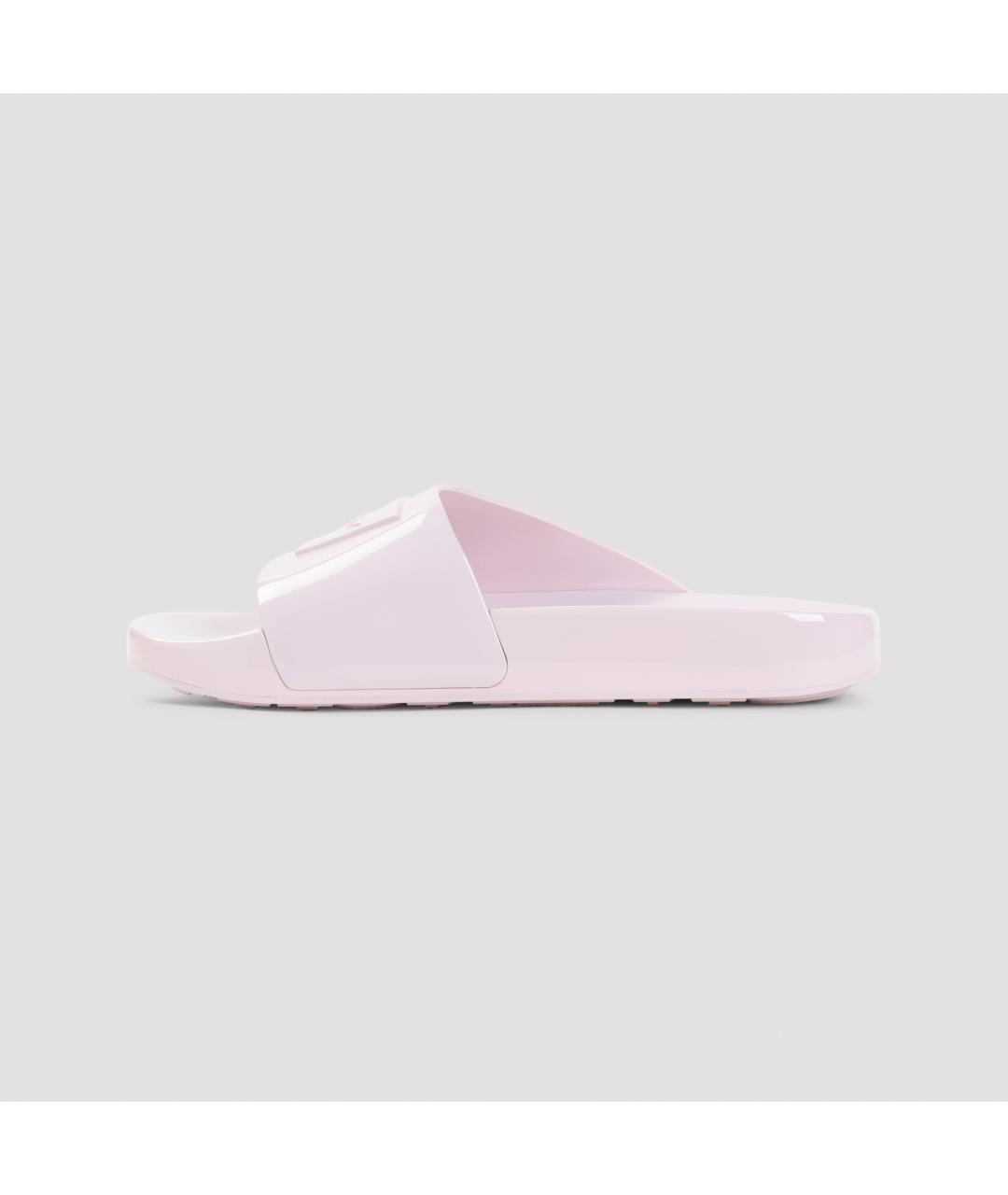 GIVENCHY Розовые резиновые шлепанцы, фото 3