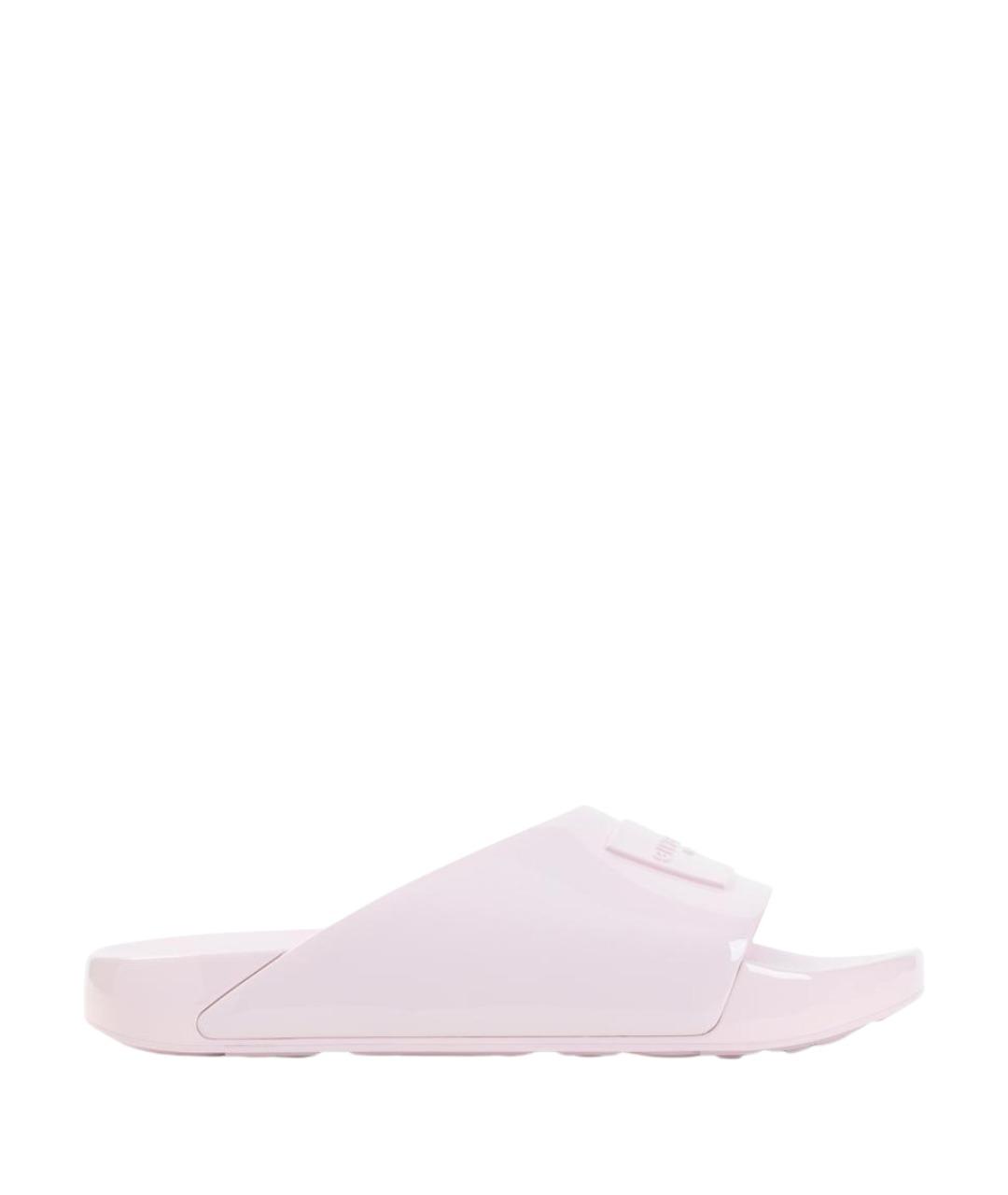GIVENCHY Розовые резиновые шлепанцы, фото 1