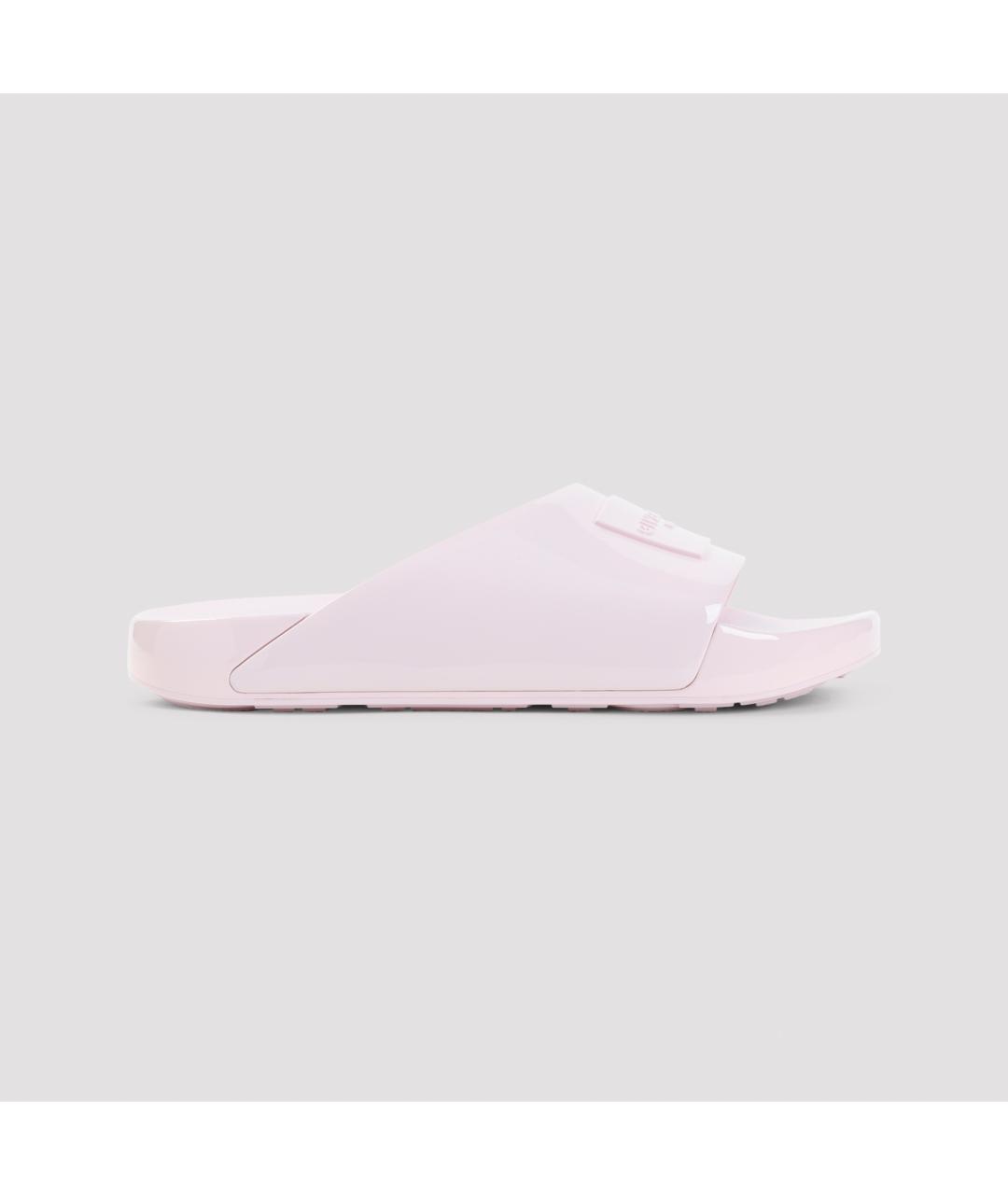 GIVENCHY Розовые резиновые шлепанцы, фото 2