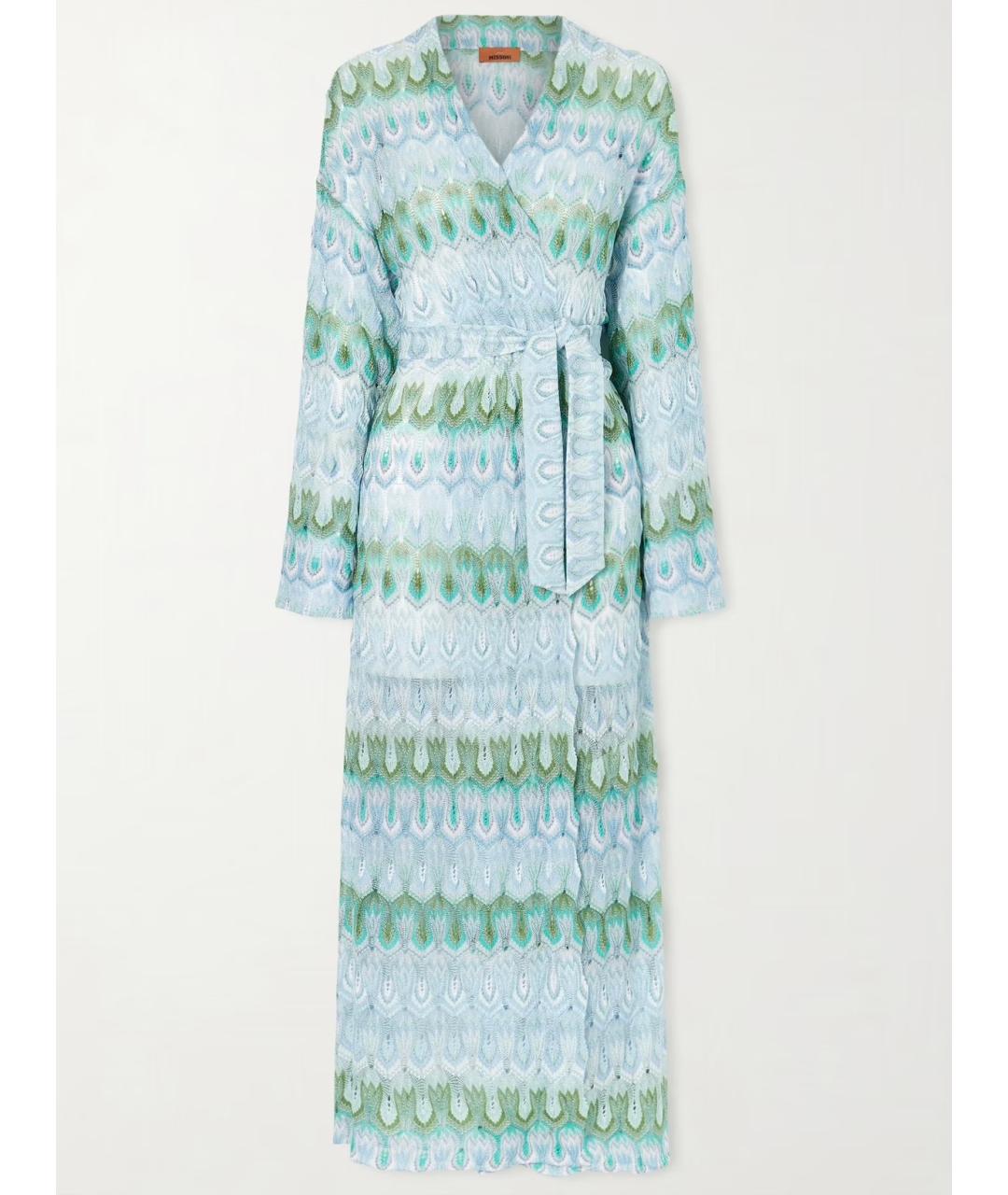 MISSONI Голубая вискозная туника, фото 5