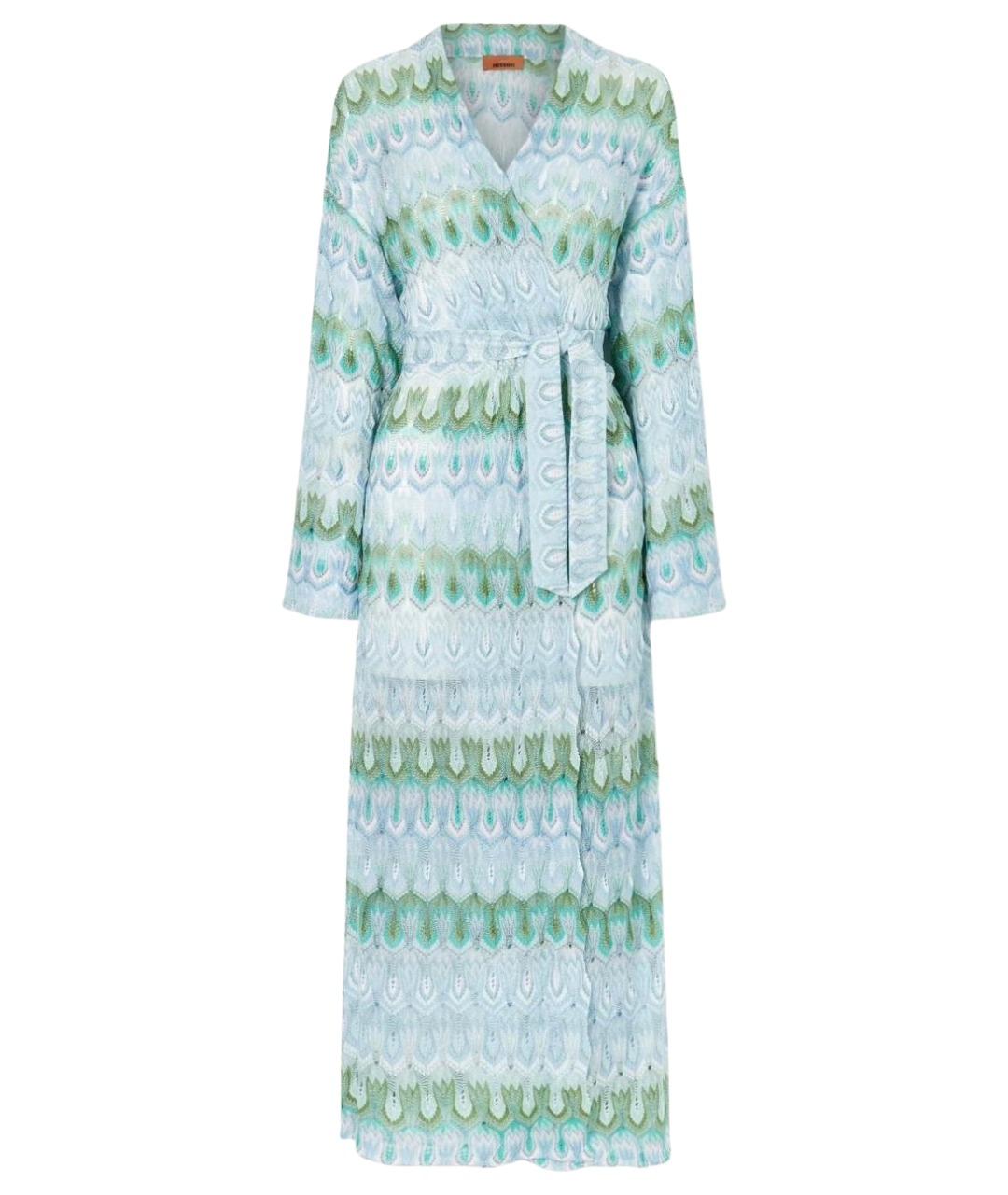 MISSONI Голубая вискозная туника, фото 1