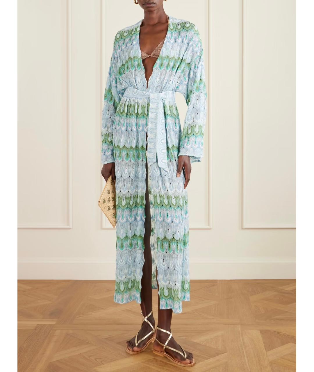 MISSONI Голубая вискозная туника, фото 2