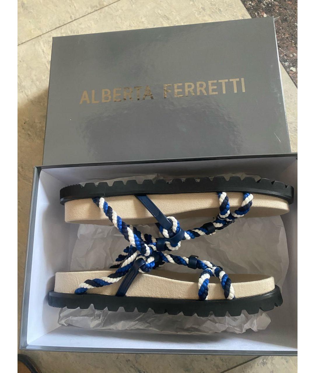 ALBERTA FERRETTI Шлепанцы, фото 2