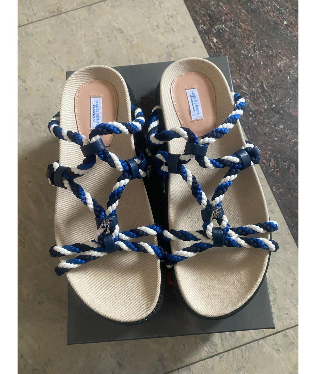 ALBERTA FERRETTI Шлепанцы, фото 3