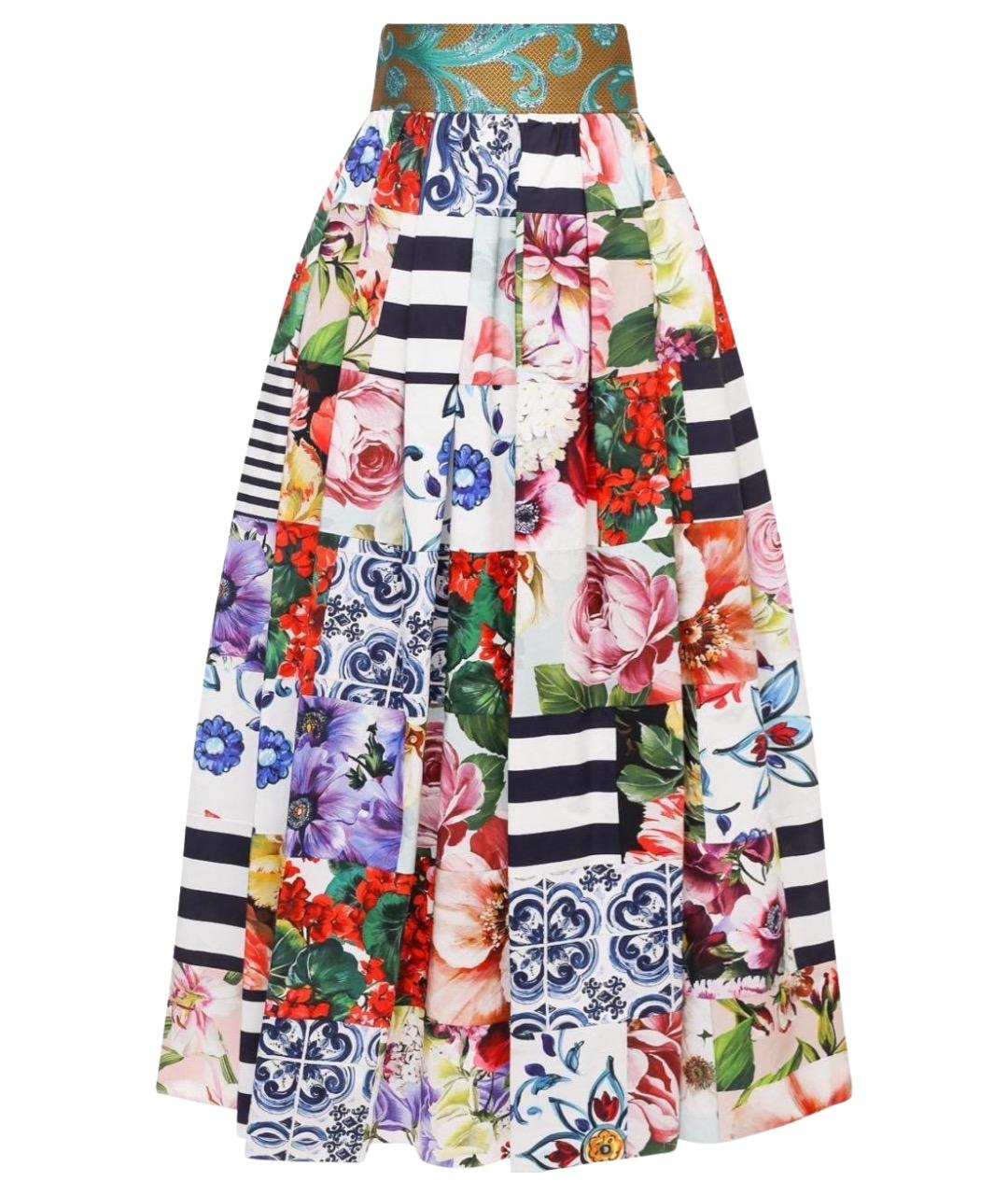 DOLCE&GABBANA Мульти юбка макси, фото 1