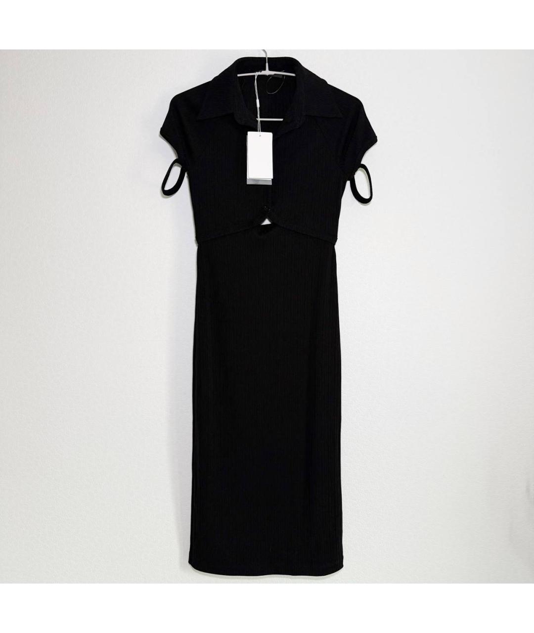 HELMUT LANG Черное платье, фото 10