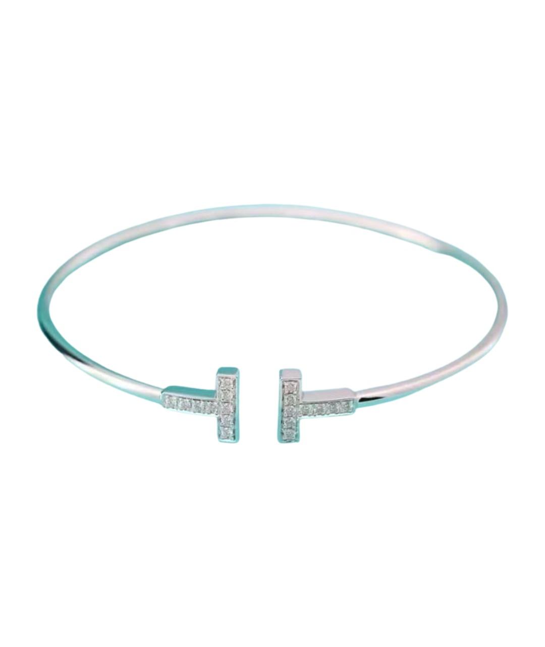 TIFFANY&CO Серебряный браслет из белого золота, фото 1