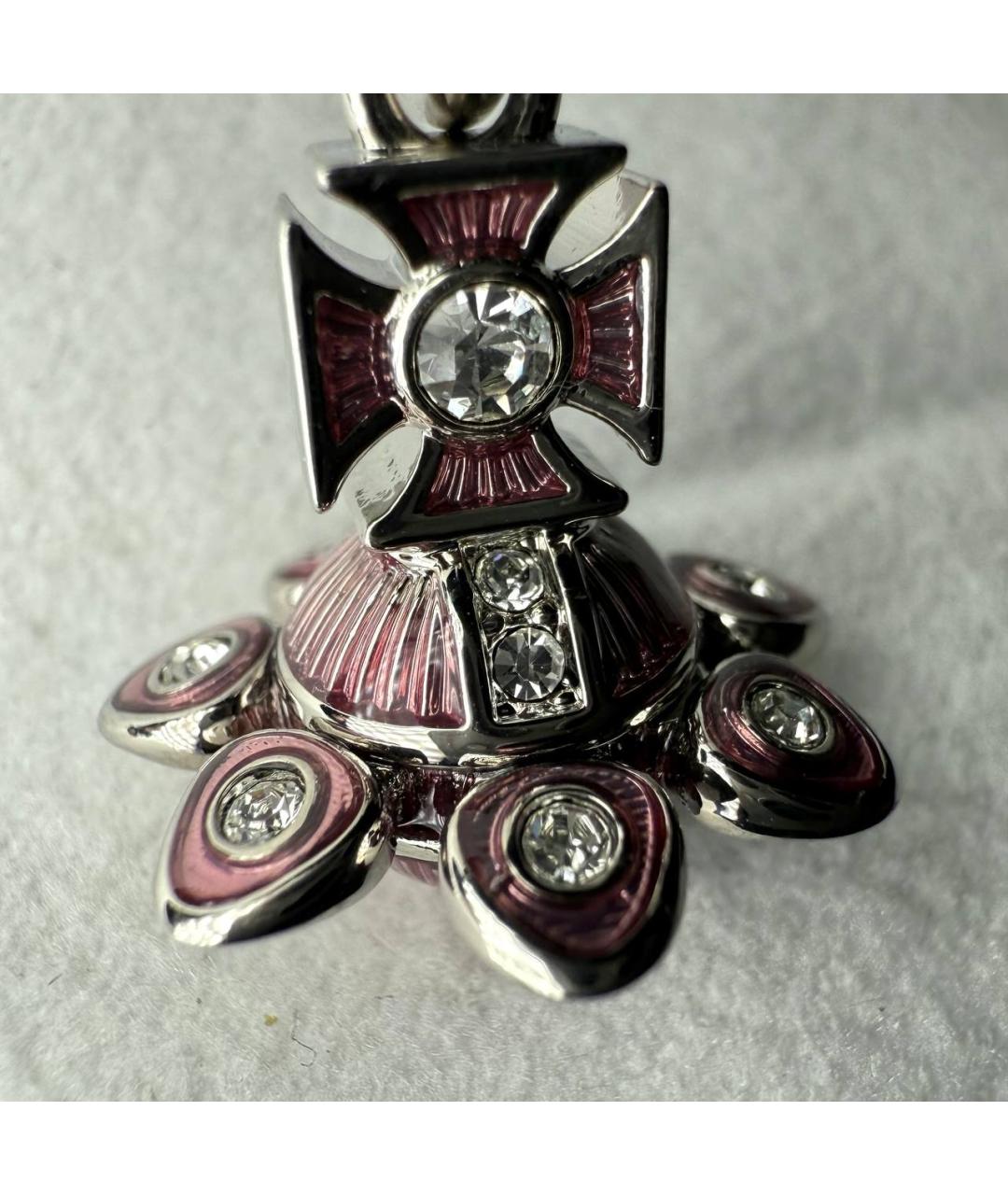 VIVIENNE WESTWOOD Серебряные латунные серьги, фото 6