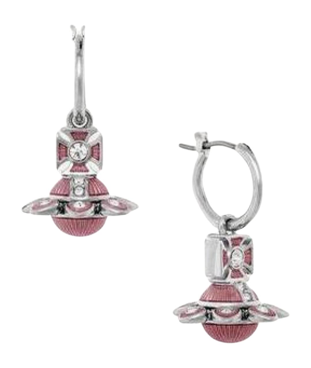 VIVIENNE WESTWOOD Серебряные латунные серьги, фото 1