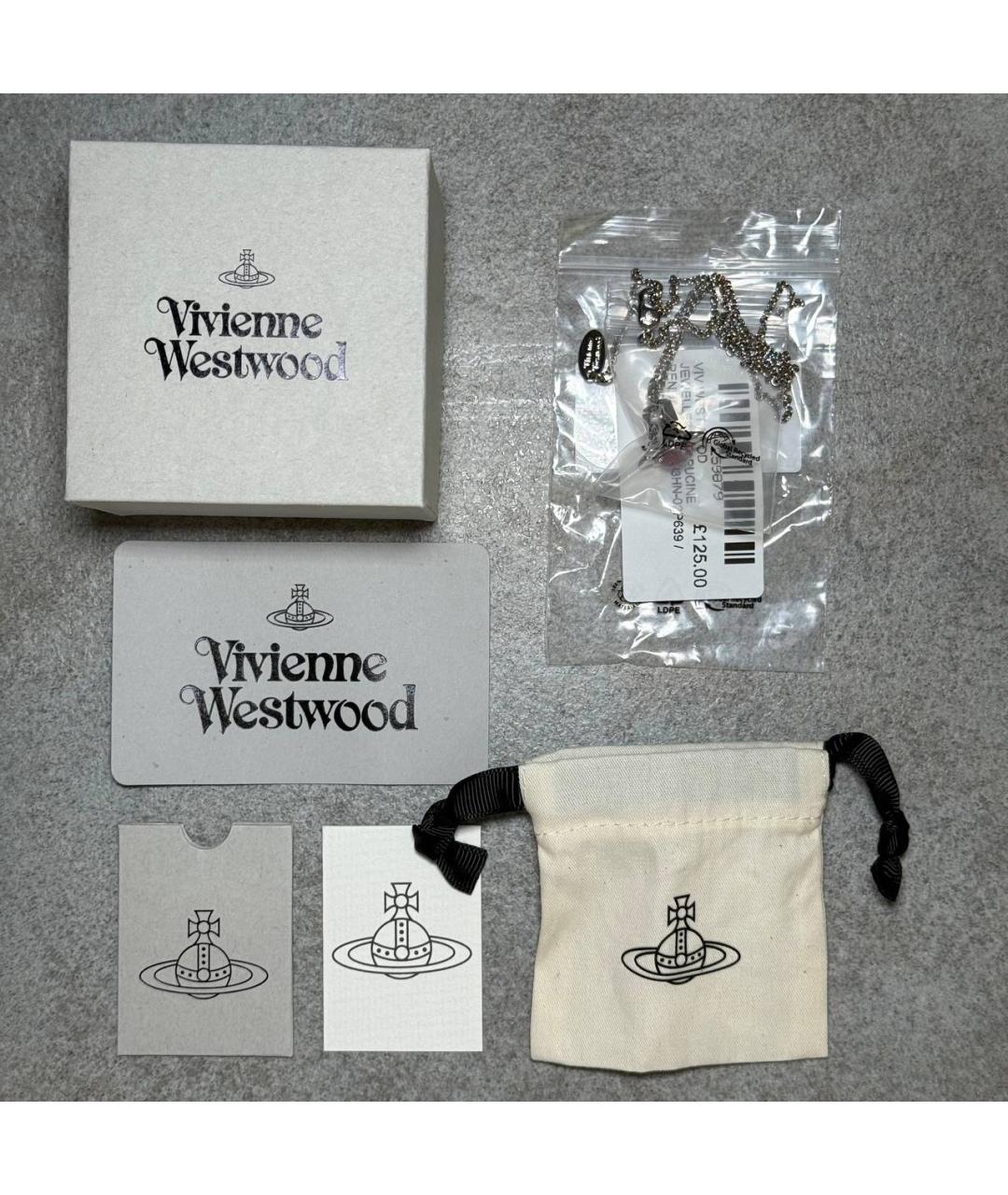 VIVIENNE WESTWOOD Серебряное колье, фото 5