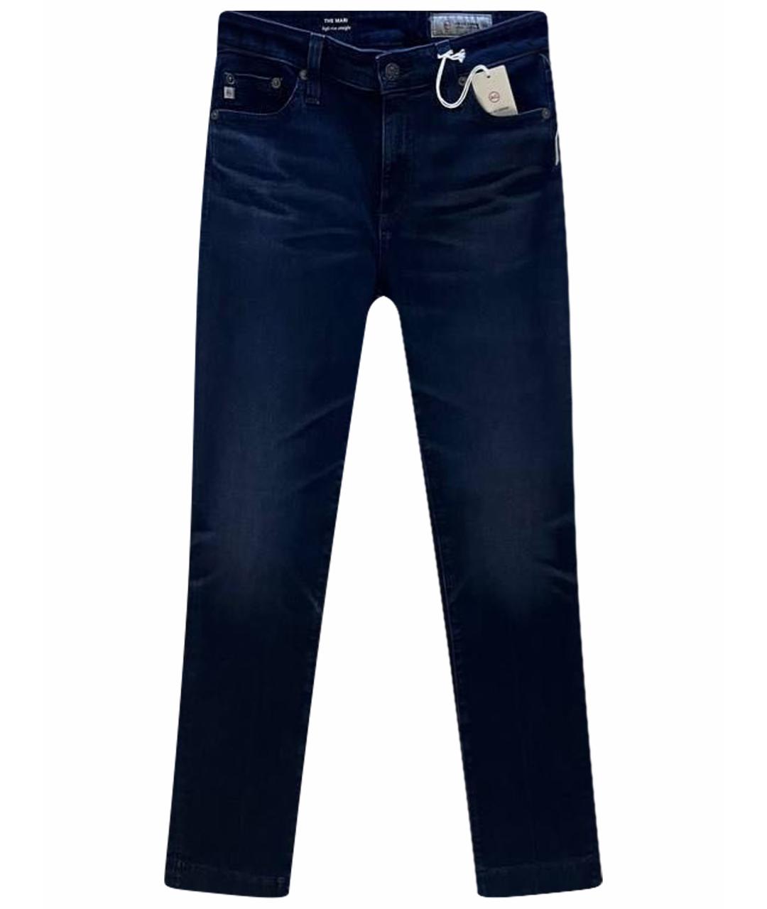 AG JEANS Темно-синие джинсы слим, фото 1