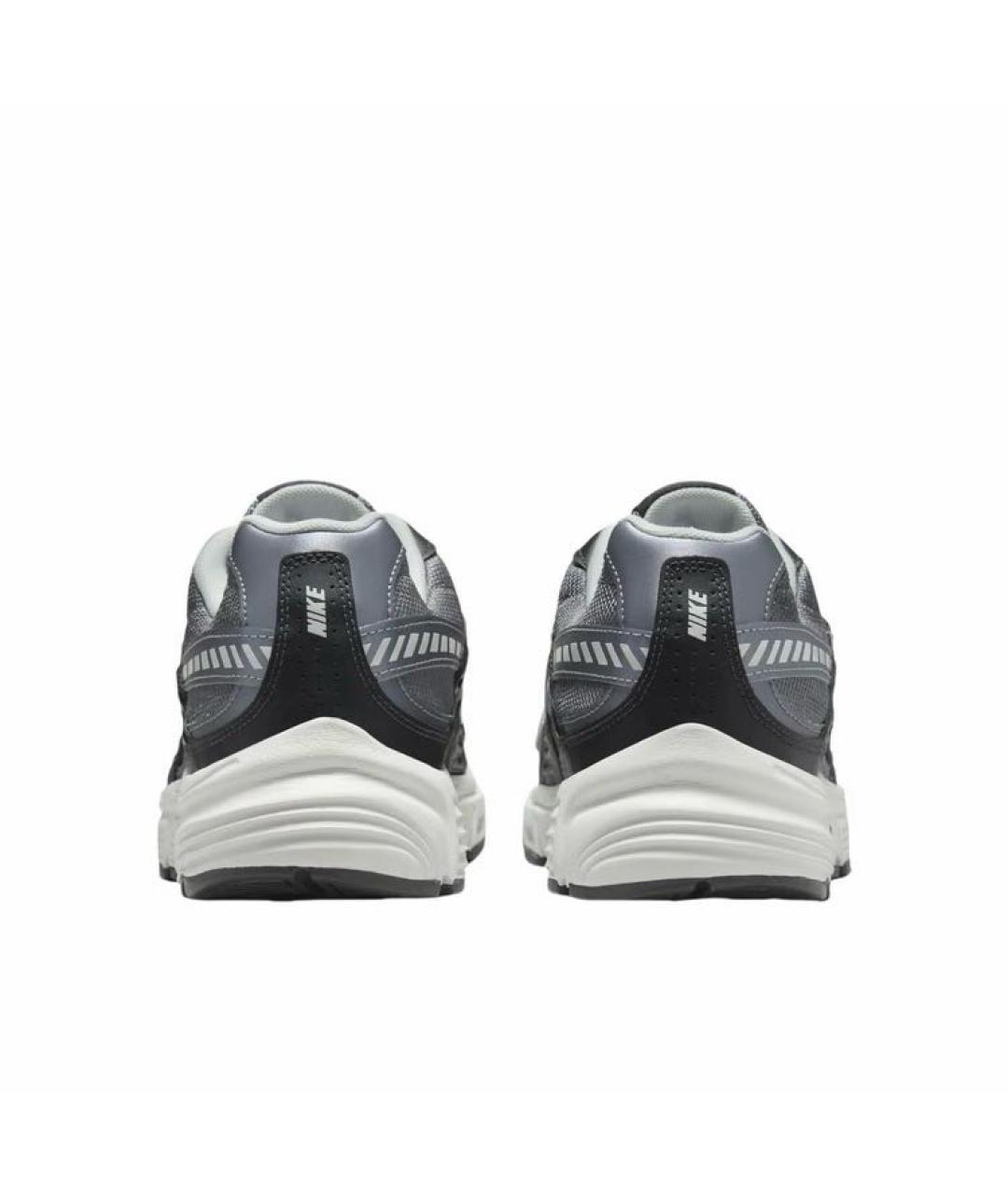 NIKE Антрацитовые текстильные низкие кроссовки / кеды, фото 4