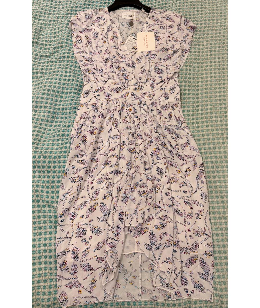 ISABEL MARANT ETOILE Мульти вискозное повседневное платье, фото 2