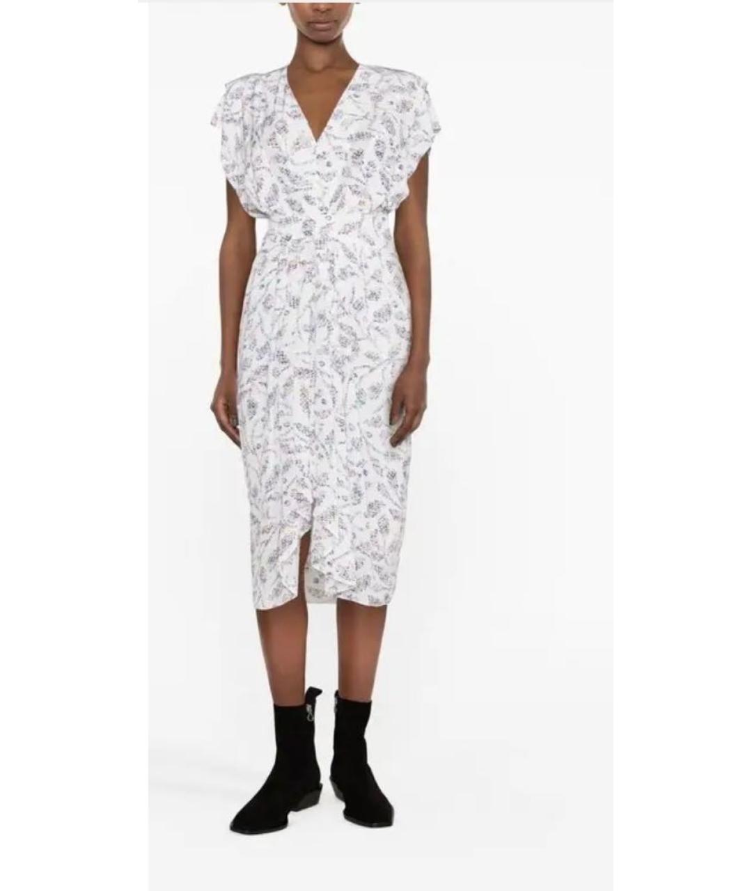 ISABEL MARANT ETOILE Мульти вискозное повседневное платье, фото 5