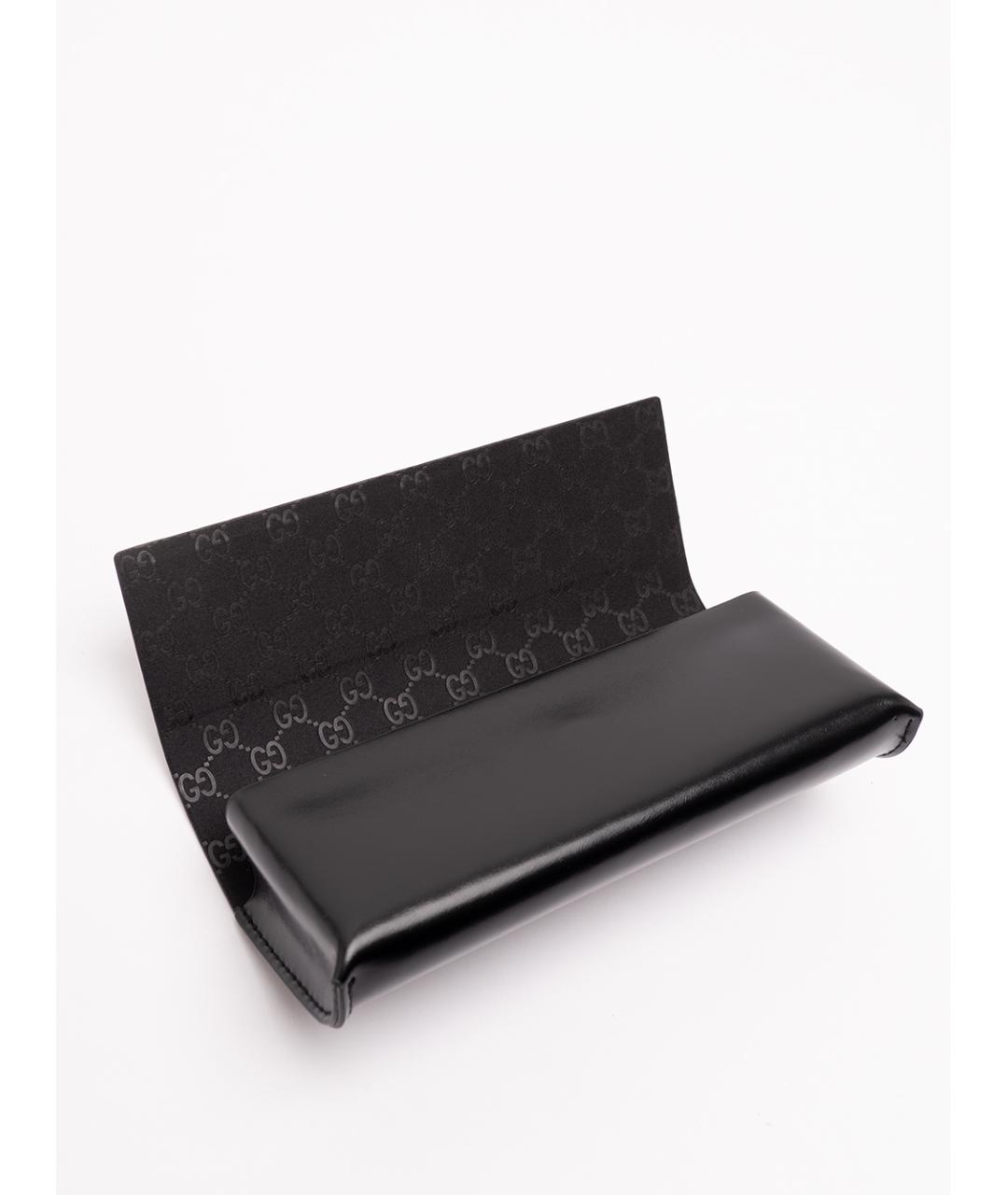 GUCCI Коричневые металлические солнцезащитные очки, фото 5