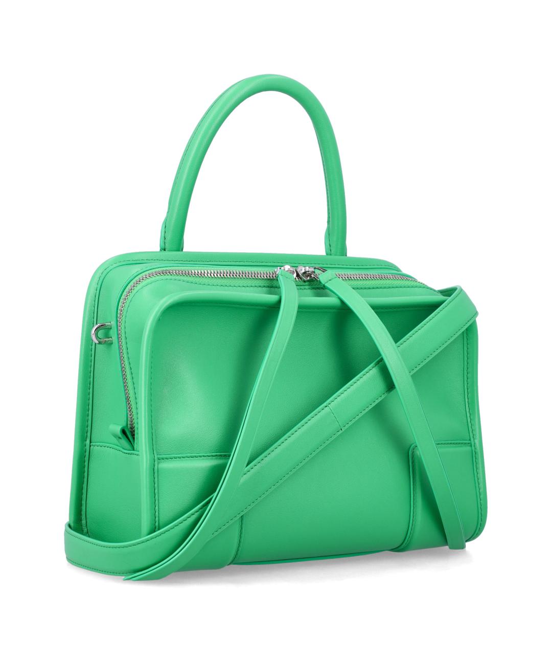 LOEWE Зеленая кожаная сумка тоут, фото 2