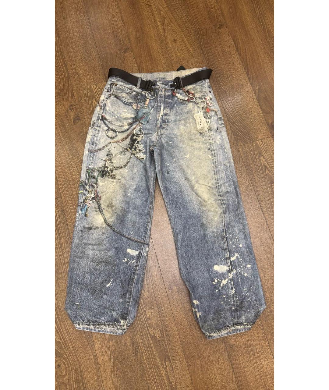 ACNE STUDIOS Мульти хлопковые джинсы, фото 5