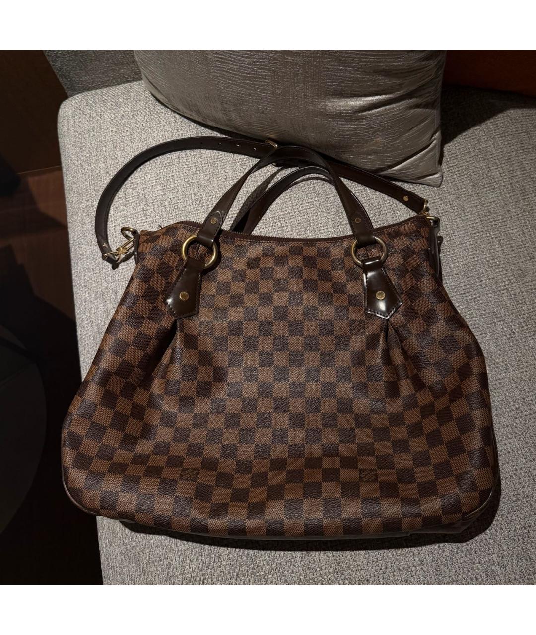 LOUIS VUITTON Коричневая сумка через плечо, фото 2