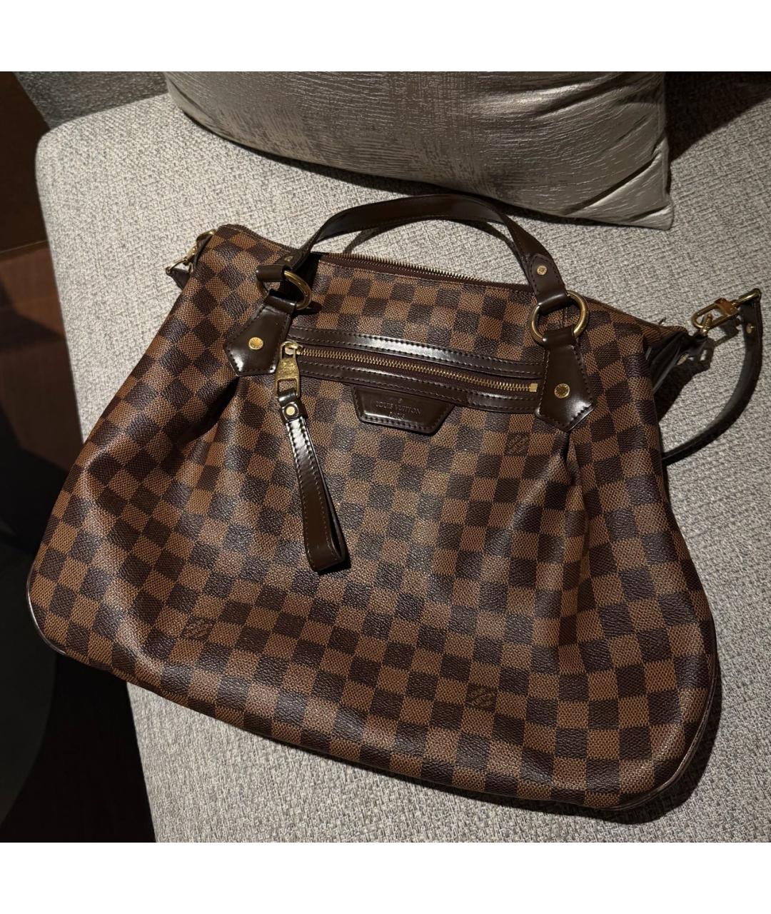 LOUIS VUITTON Коричневая сумка через плечо, фото 8