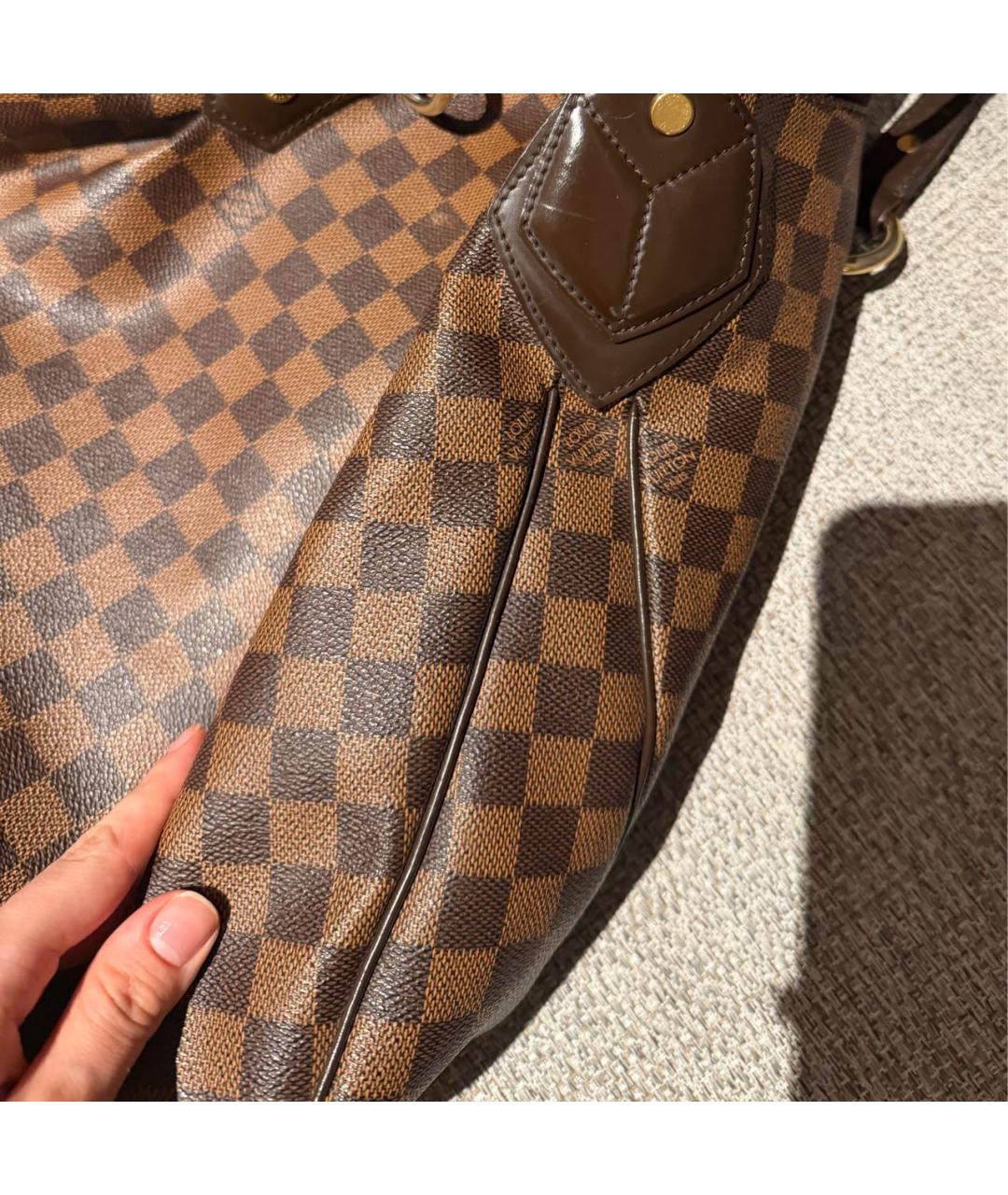 LOUIS VUITTON Коричневая сумка через плечо, фото 3