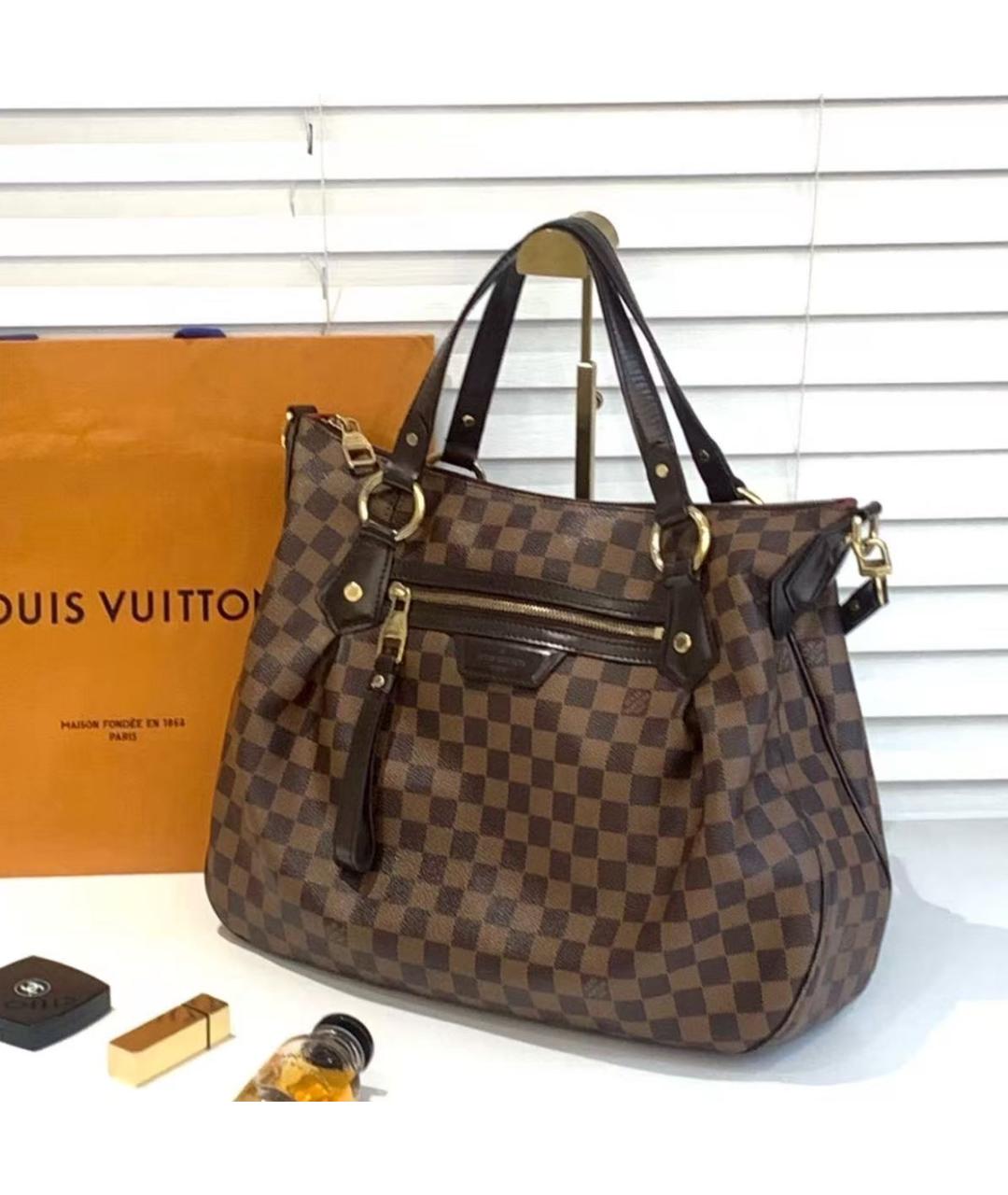 LOUIS VUITTON Коричневая сумка через плечо, фото 9