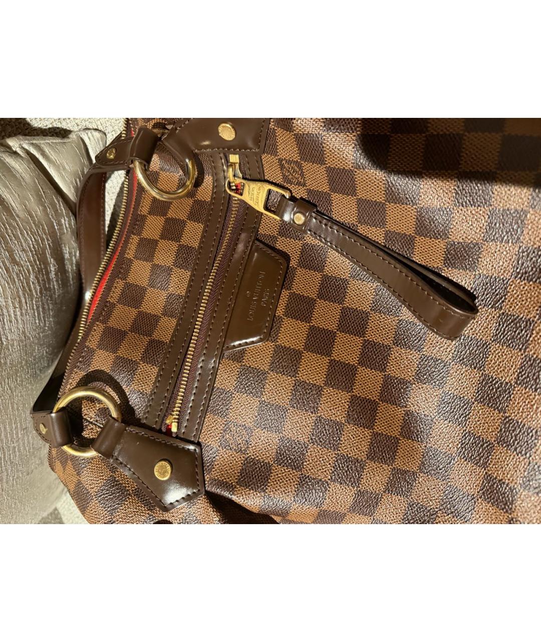 LOUIS VUITTON Коричневая сумка через плечо, фото 6