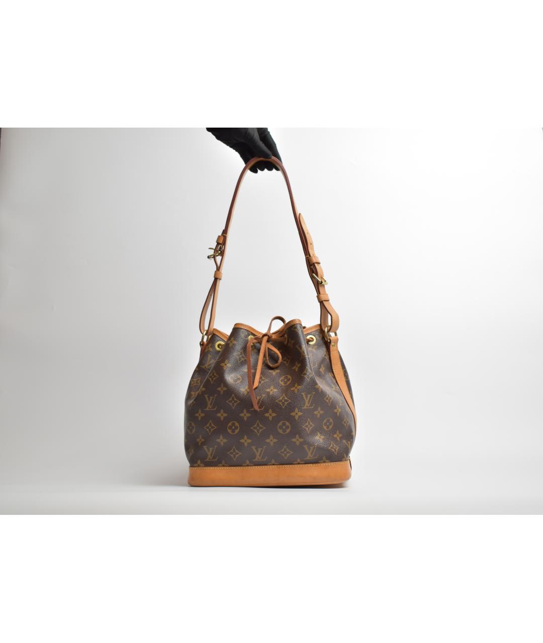 LOUIS VUITTON Коричневая сумка через плечо, фото 10