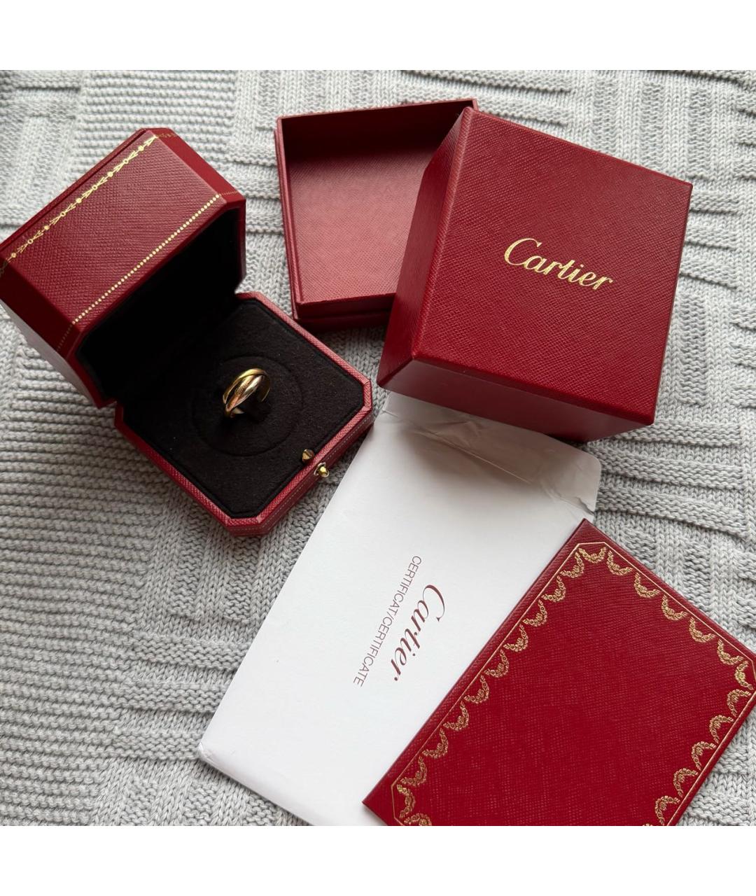 CARTIER Золотое кольцо из розового золота, фото 2