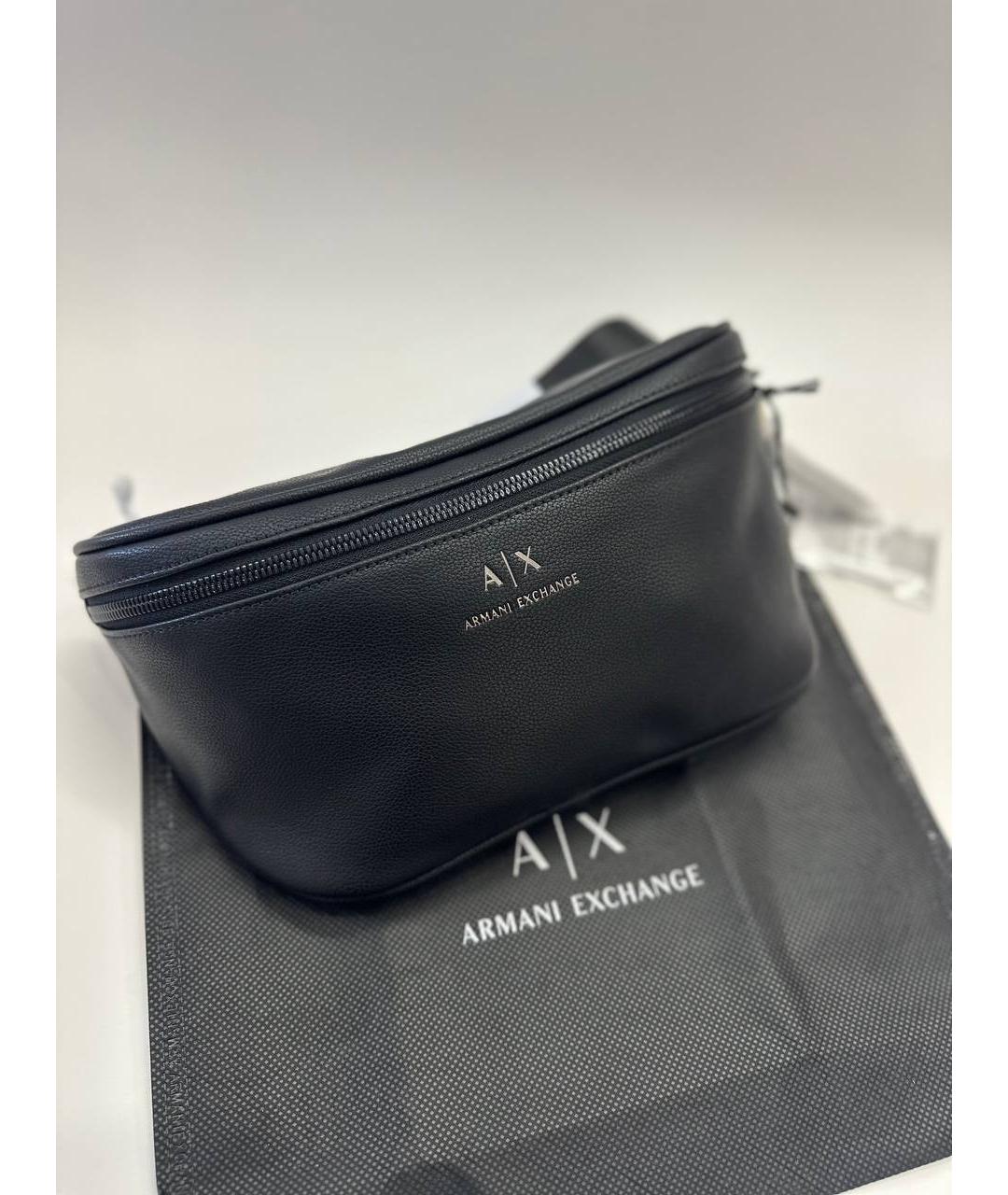 ARMANI EXCHANGE Черная поясная сумка, фото 6