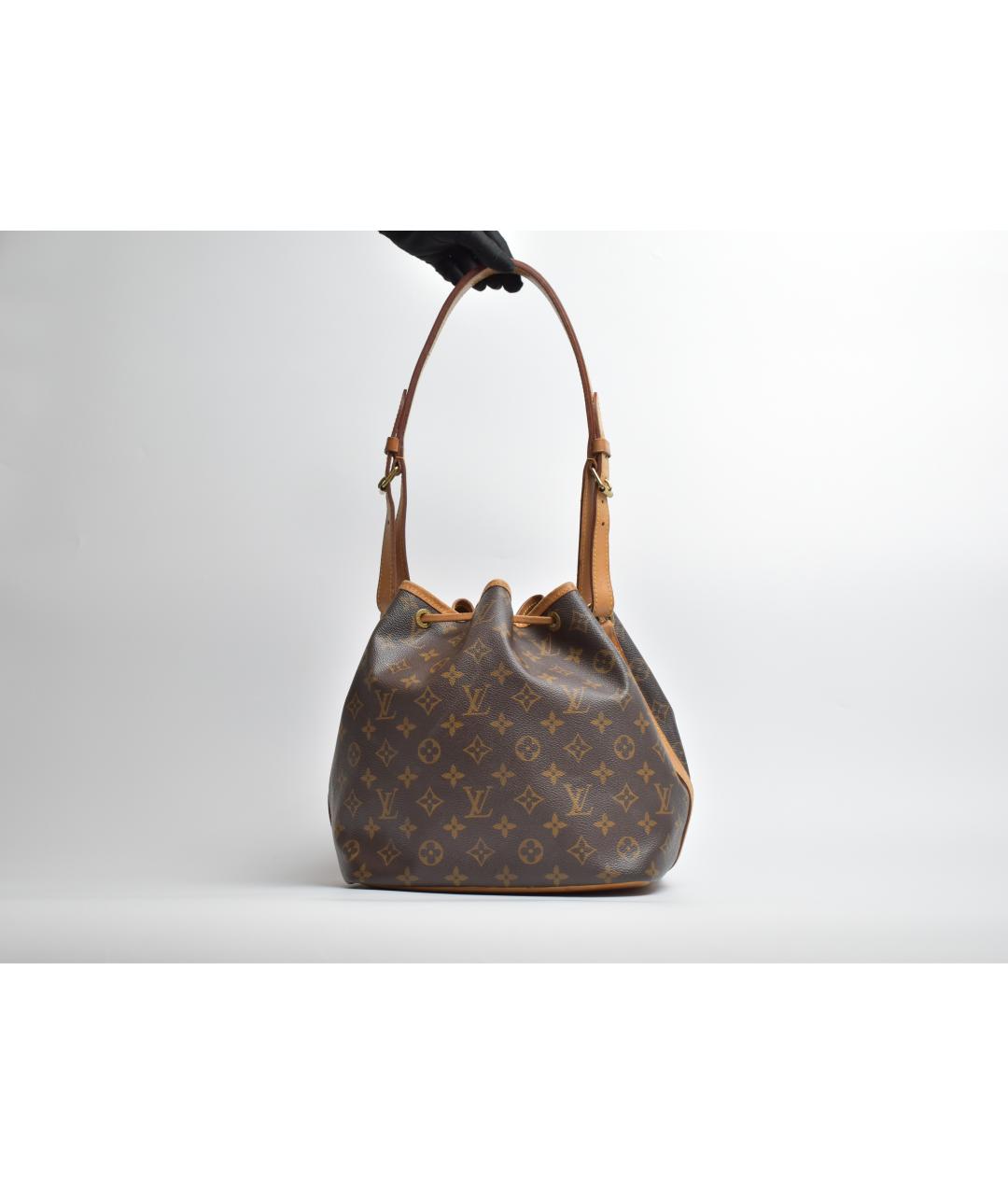 LOUIS VUITTON Коричневая сумка через плечо, фото 3