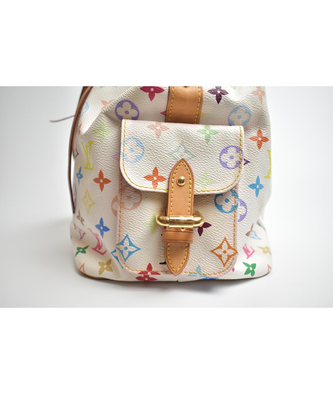 LOUIS VUITTON Белая сумка через плечо, фото 7