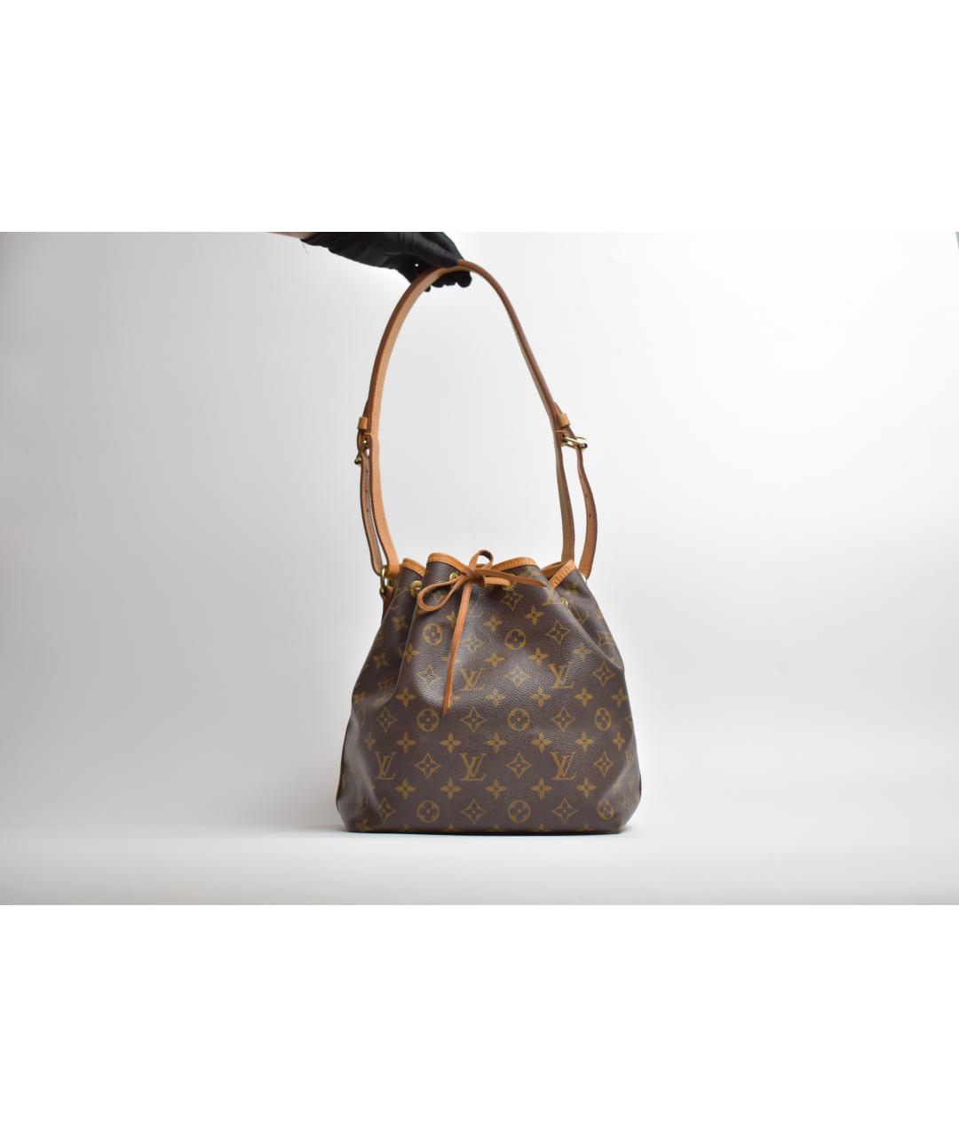 LOUIS VUITTON Коричневая сумка через плечо, фото 8