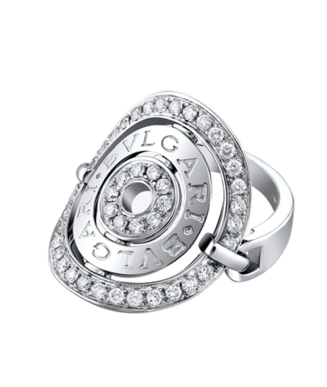 BVLGARI Серебряное кольцо из белого золота, фото 1