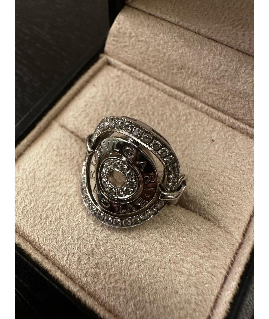 BVLGARI Серебряное кольцо из белого золота, фото 3