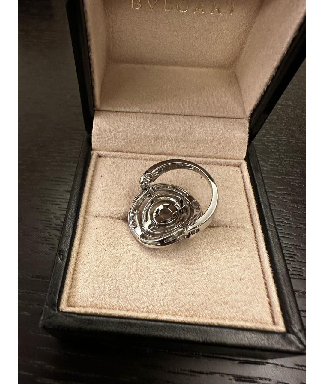 BVLGARI Серебряное кольцо из белого золота, фото 4