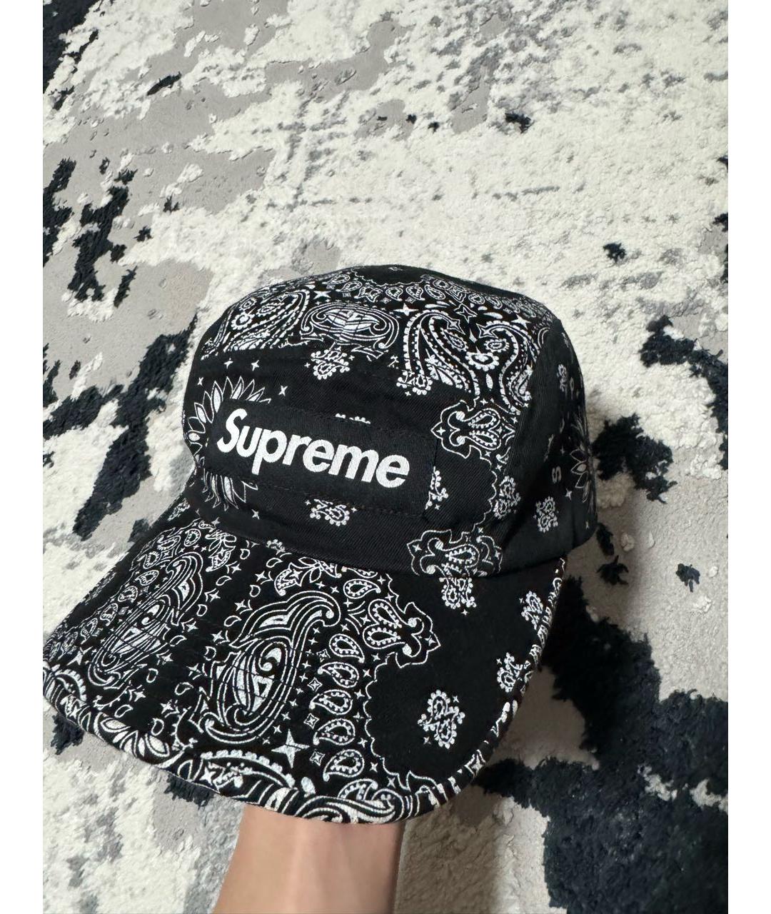 SUPREME Черная кепка/бейсболка, фото 8