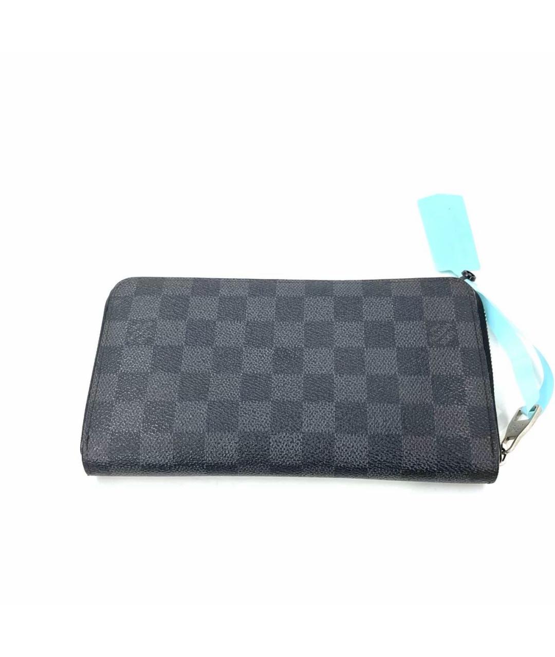 LOUIS VUITTON Черный кошелек, фото 6