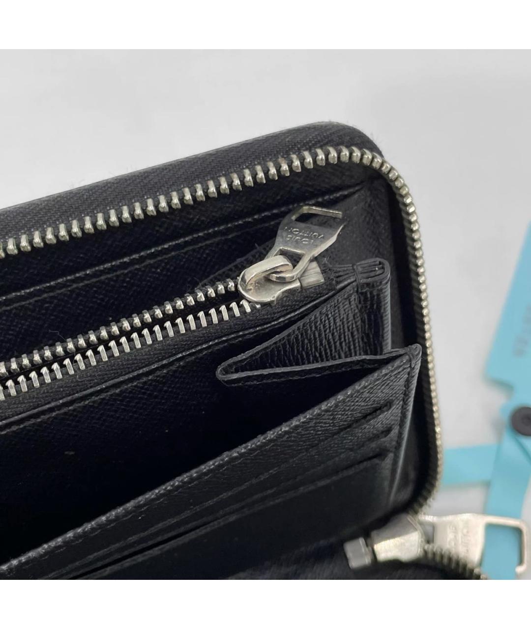 LOUIS VUITTON Черный кошелек, фото 5