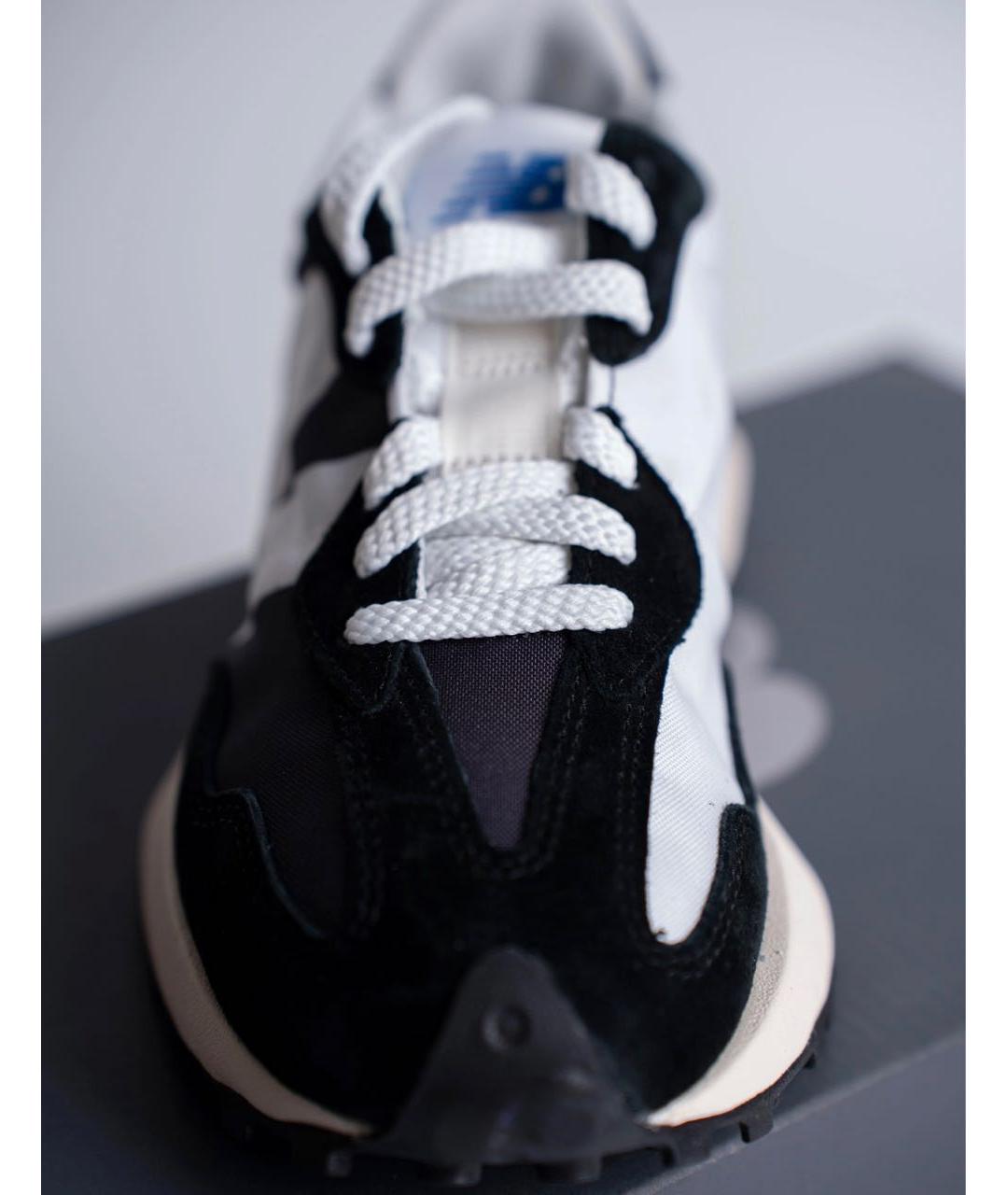 NEW BALANCE Черные замшевые низкие кроссовки / кеды, фото 8