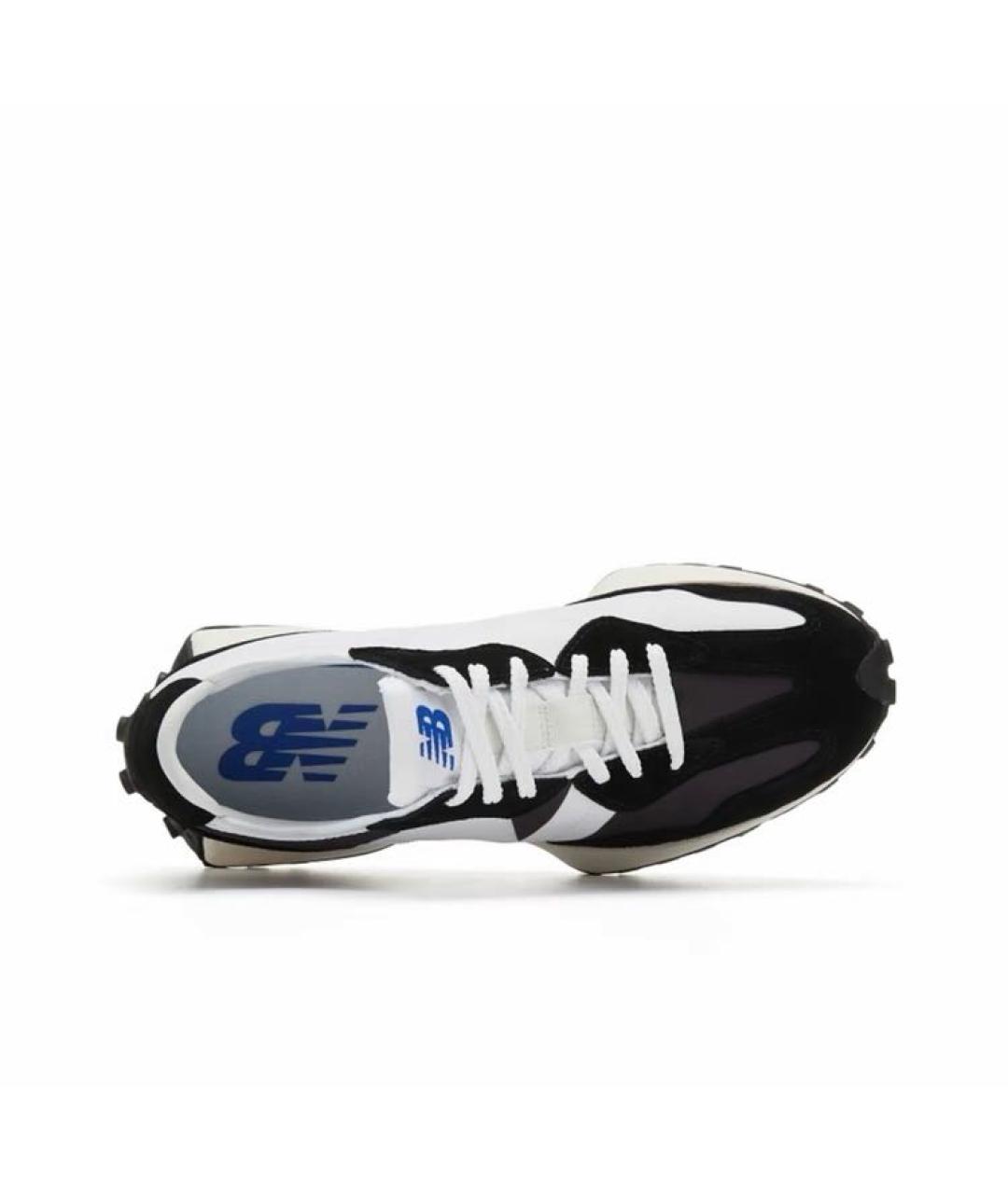 NEW BALANCE Черные замшевые низкие кроссовки / кеды, фото 3