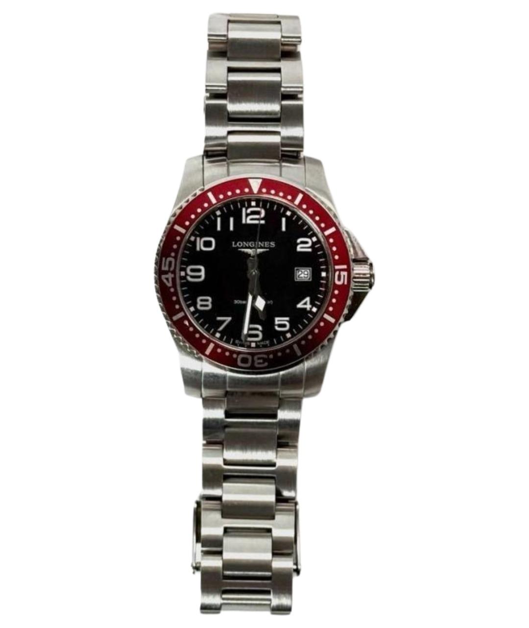 LONGINES Серые стальные часы, фото 1