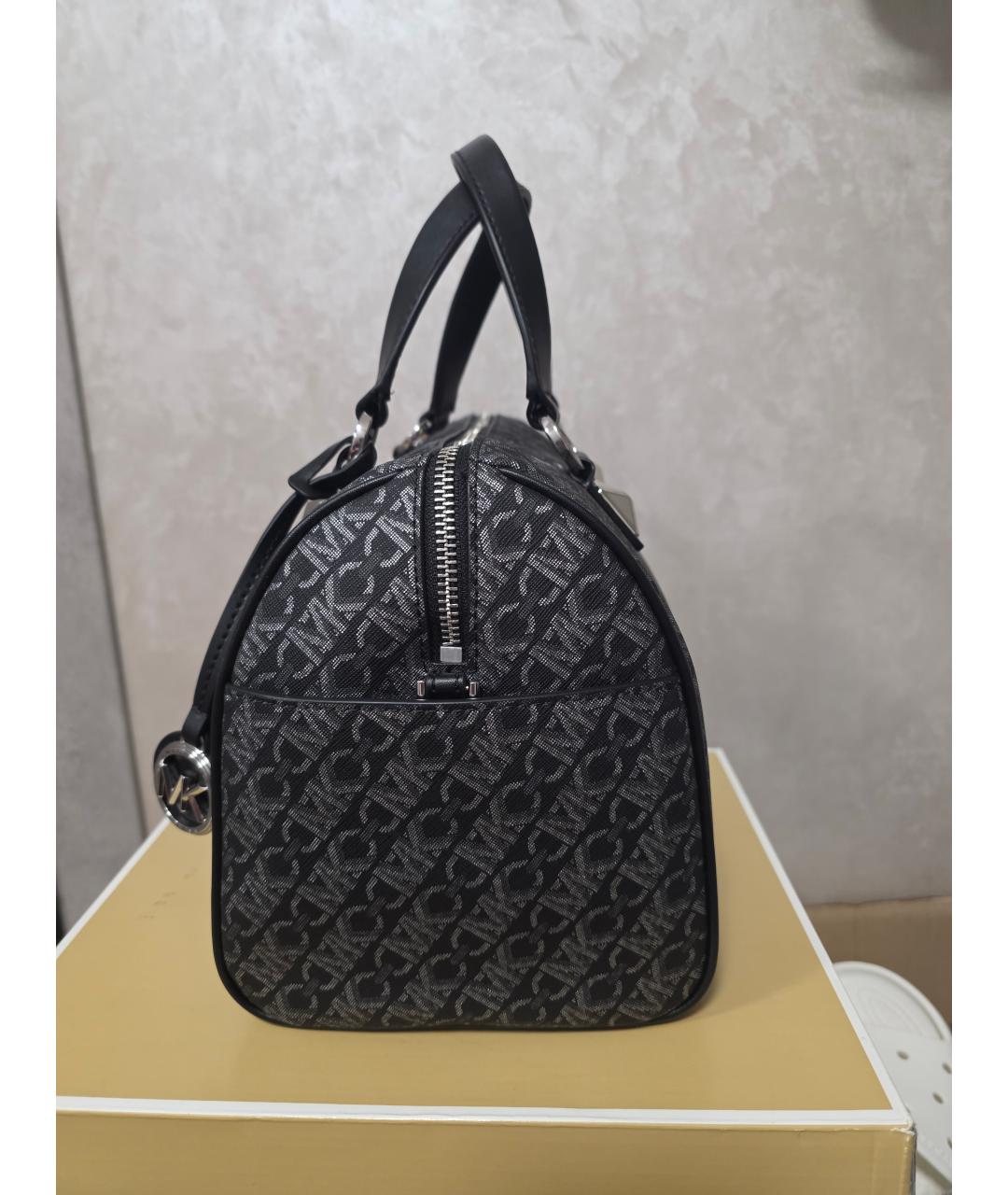 MICHAEL KORS Черная сумка с короткими ручками, фото 8