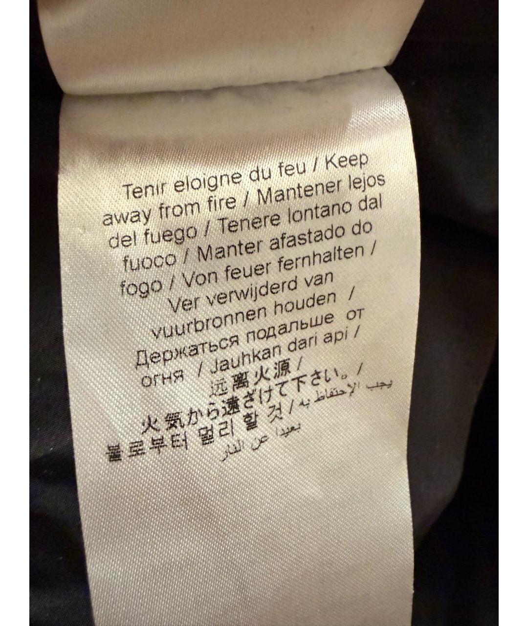 KENZO Черная полиэстеровая куртка, фото 8