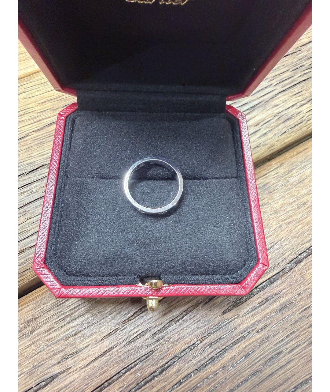 CARTIER Серебряное кольцо из белого золота, фото 2