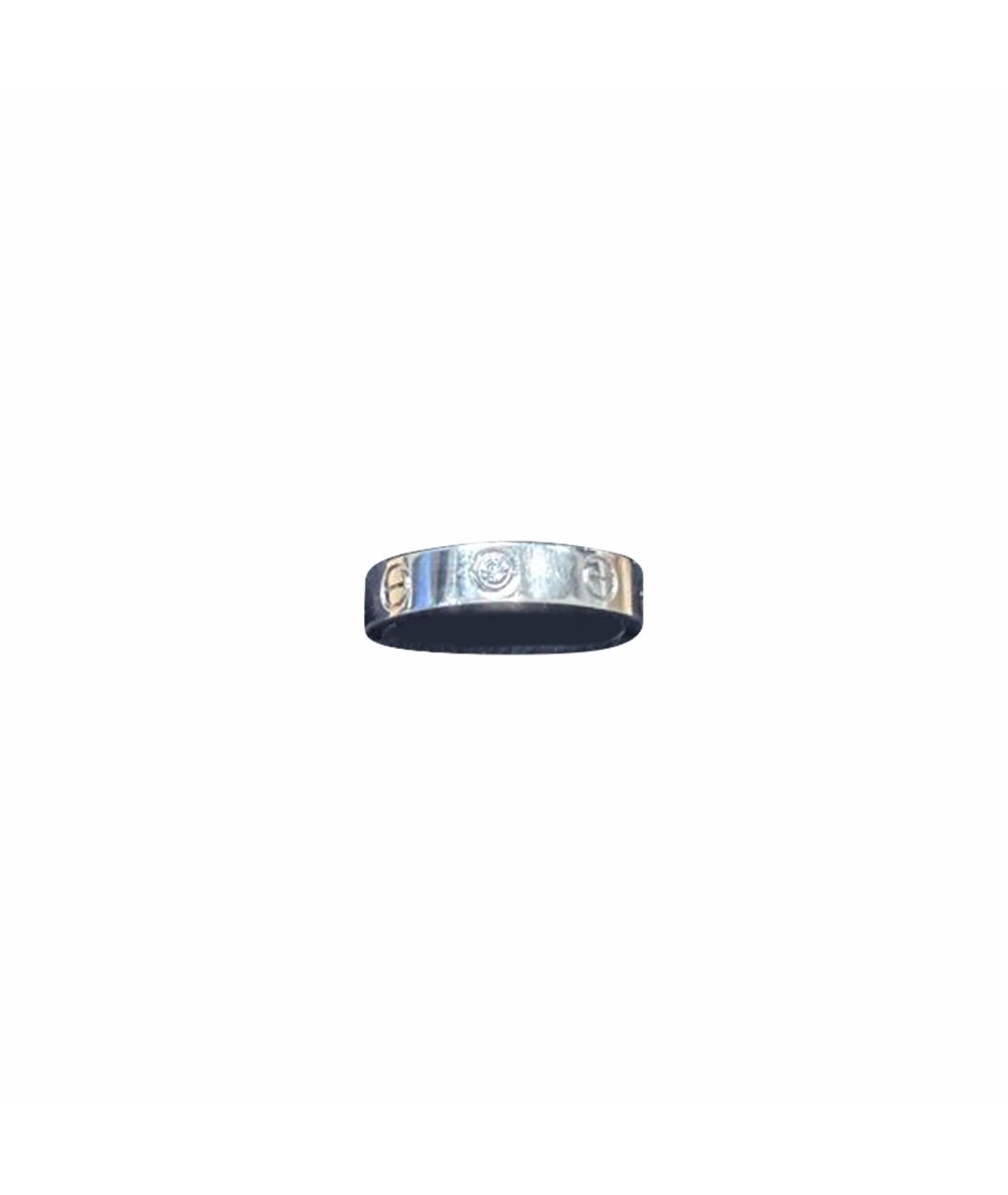 CARTIER Серебряное кольцо из белого золота, фото 1
