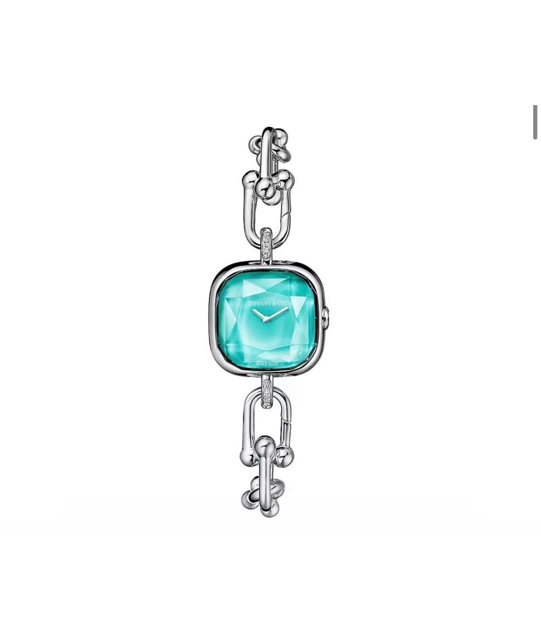 TIFFANY&CO Бирюзовые серебряные часы, фото 5
