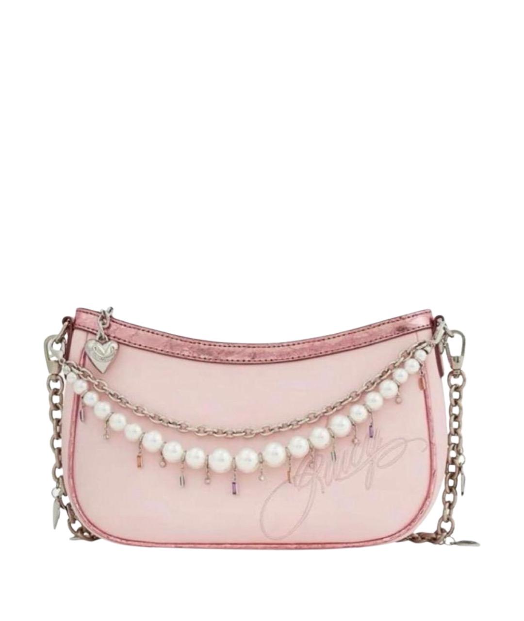 JUICY COUTURE Розовая сумка с короткими ручками, фото 1