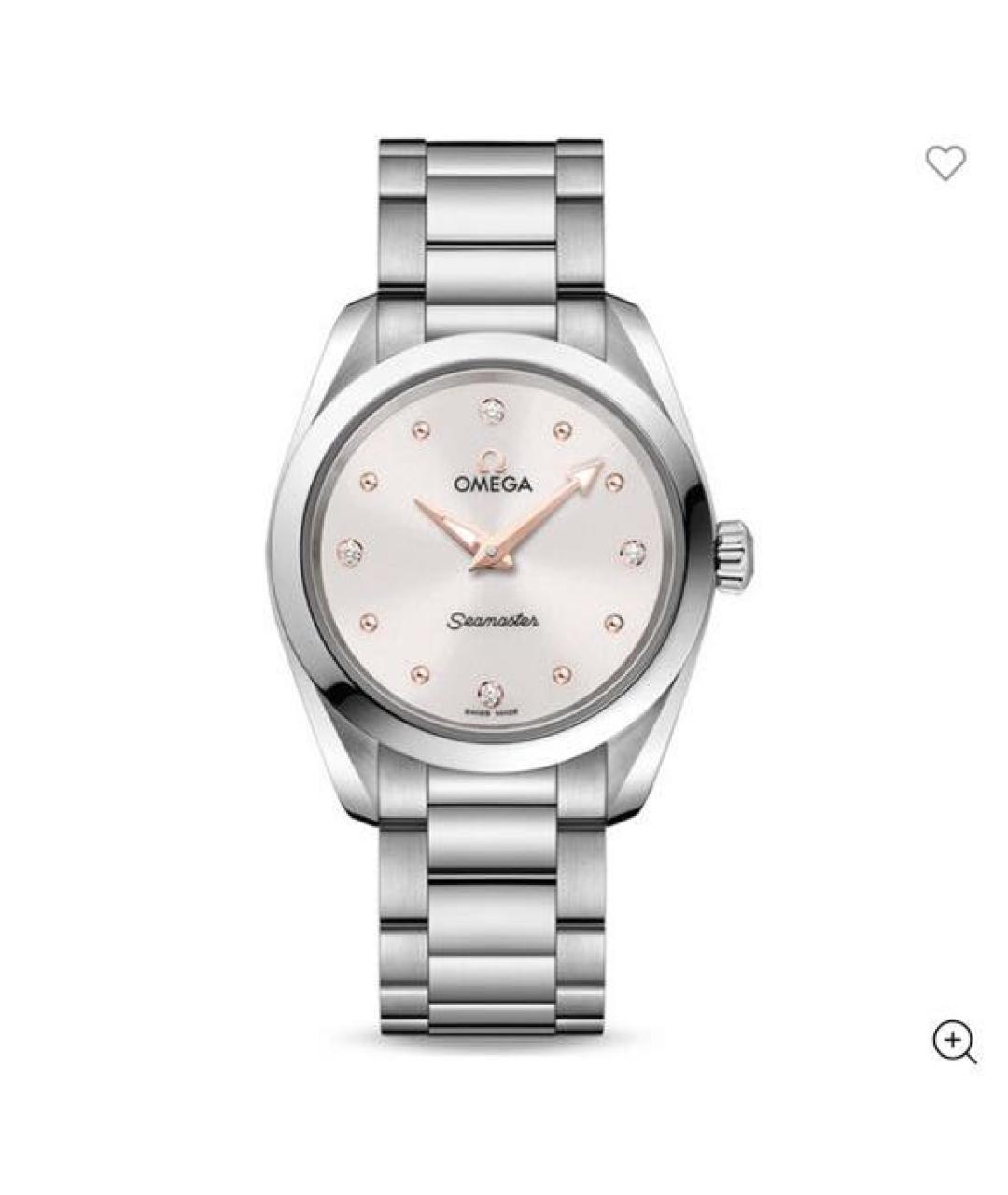 OMEGA Серебряные часы, фото 4