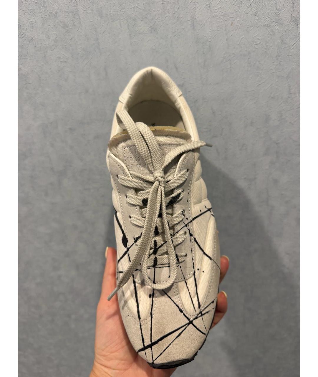 MAISON MARGIELA Серые кроссовки, фото 4