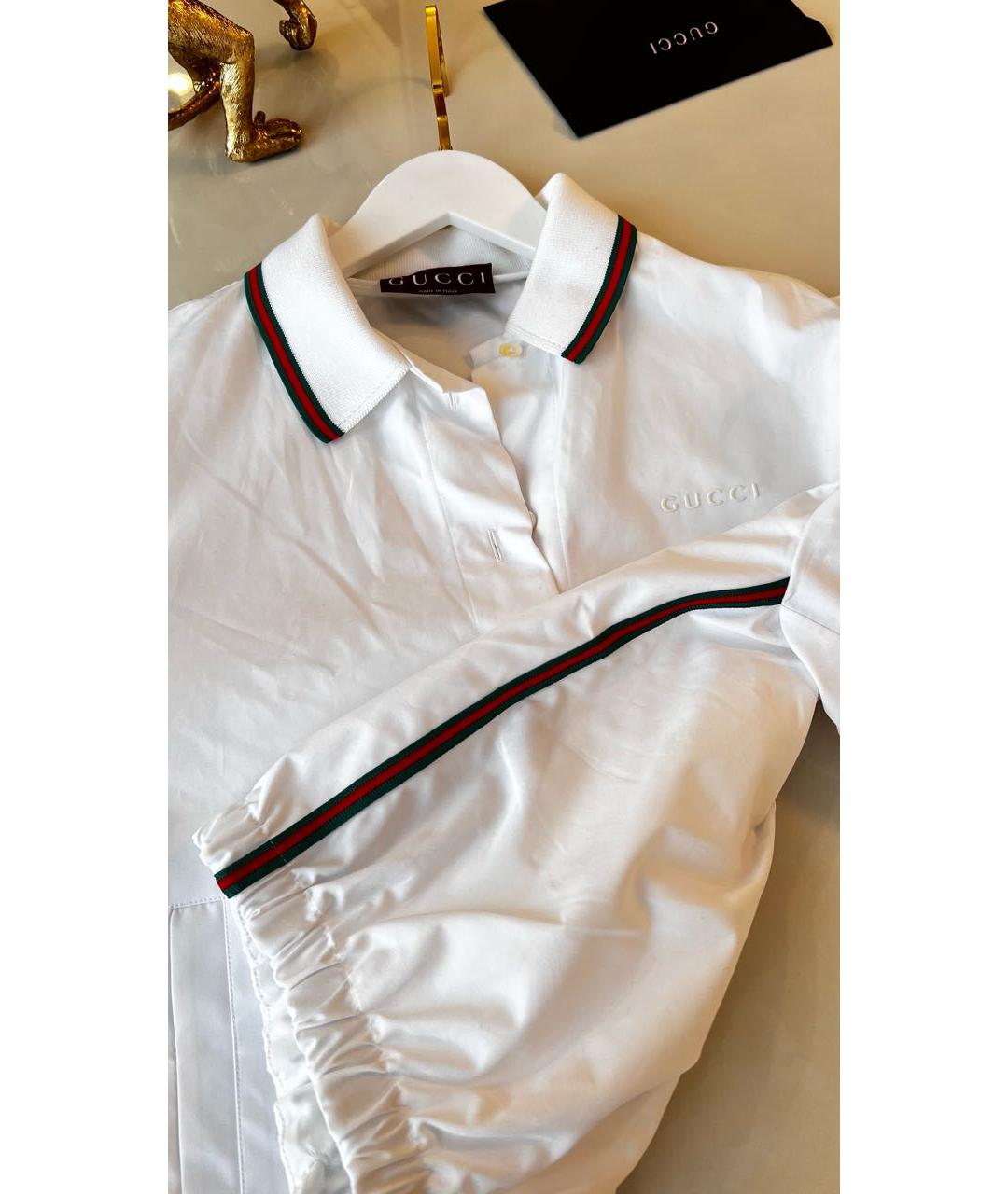 GUCCI Белая спортивная куртка, фото 6